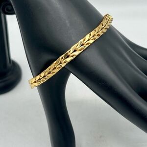 🔥 BEAUTIFUL GOLD BOX BRAID BRACELET